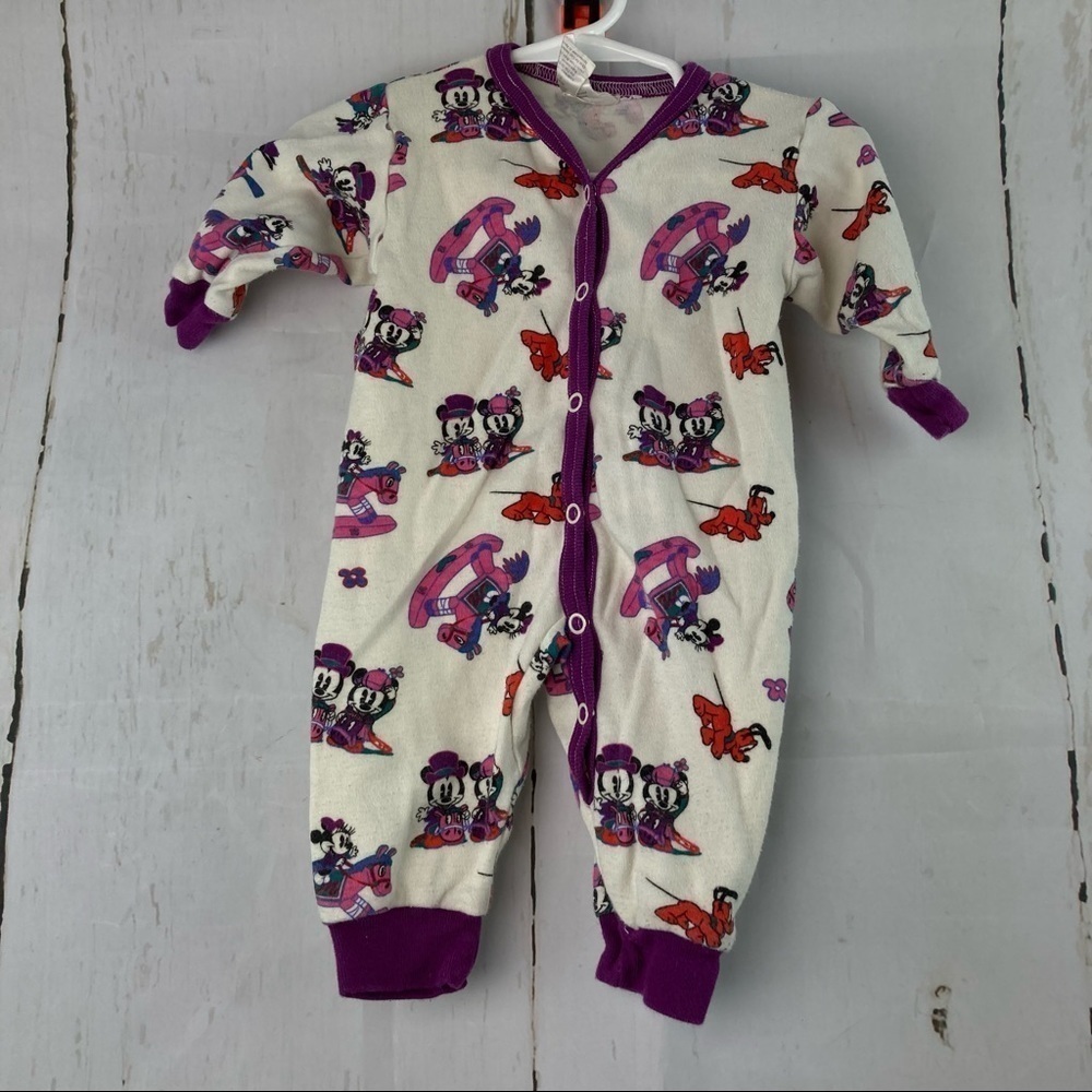 Vintage Baby Mickey and co. coverall